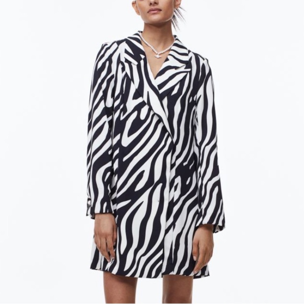 H&M Double-breasted Jacket Dress